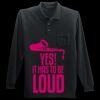 Long Sleeve Silk Touch Polo with Pocket Thumbnail
