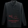 Long Sleeve Silk Touch Polo with Pocket Thumbnail