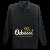 Long Sleeve Silk Touch Polo with Pocket Thumbnail