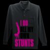 Long Sleeve Silk Touch Polo with Pocket Thumbnail