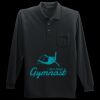 Long Sleeve Silk Touch Polo with Pocket Thumbnail
