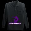 Long Sleeve Silk Touch Polo with Pocket Thumbnail