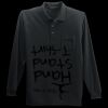 Long Sleeve Silk Touch Polo with Pocket Thumbnail