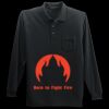 Long Sleeve Silk Touch Polo with Pocket Thumbnail
