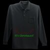 Long Sleeve Silk Touch Polo with Pocket Thumbnail