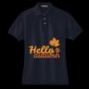 Women's Heavyweight Cotton Pique Polo Thumbnail