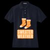 Women's Heavyweight Cotton Pique Polo Thumbnail