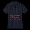 Women's Heavyweight Cotton Pique Polo Thumbnail
