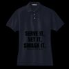 Women's Heavyweight Cotton Pique Polo Thumbnail