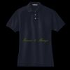 Women's Heavyweight Cotton Pique Polo Thumbnail