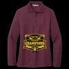 Women's Silk Touch Long Sleeve Polo Thumbnail