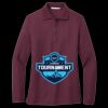 Women's Silk Touch Long Sleeve Polo Thumbnail