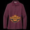 Women's Silk Touch Long Sleeve Polo Thumbnail