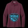 Women's Silk Touch Long Sleeve Polo Thumbnail