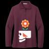 Women's Silk Touch Long Sleeve Polo Thumbnail