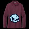 Women's Silk Touch Long Sleeve Polo Thumbnail