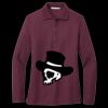 Women's Silk Touch Long Sleeve Polo Thumbnail