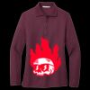 Women's Silk Touch Long Sleeve Polo Thumbnail