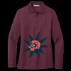 Women's Silk Touch Long Sleeve Polo Thumbnail