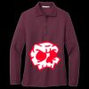 Women's Silk Touch Long Sleeve Polo Thumbnail