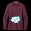 Women's Silk Touch Long Sleeve Polo Thumbnail