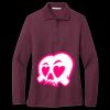 Women's Silk Touch Long Sleeve Polo Thumbnail