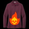Women's Silk Touch Long Sleeve Polo Thumbnail