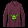 Women's Silk Touch Long Sleeve Polo Thumbnail