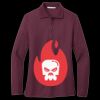 Women's Silk Touch Long Sleeve Polo Thumbnail