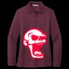 Women's Silk Touch Long Sleeve Polo Thumbnail