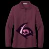 Women's Silk Touch Long Sleeve Polo Thumbnail