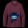 Women's Silk Touch Long Sleeve Polo Thumbnail