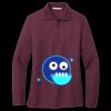 Women's Silk Touch Long Sleeve Polo Thumbnail