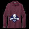 Women's Silk Touch Long Sleeve Polo Thumbnail