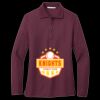 Women's Silk Touch Long Sleeve Polo Thumbnail