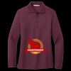 Women's Silk Touch Long Sleeve Polo Thumbnail