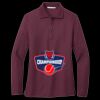 Women's Silk Touch Long Sleeve Polo Thumbnail