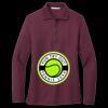 Women's Silk Touch Long Sleeve Polo Thumbnail