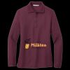 Women's Silk Touch Long Sleeve Polo Thumbnail