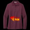 Women's Silk Touch Long Sleeve Polo Thumbnail