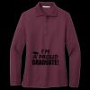 Women's Silk Touch Long Sleeve Polo Thumbnail