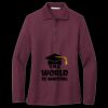 Women's Silk Touch Long Sleeve Polo Thumbnail