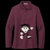 Women's Silk Touch Long Sleeve Polo Thumbnail