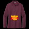 Women's Silk Touch Long Sleeve Polo Thumbnail