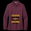Women's Silk Touch Long Sleeve Polo Thumbnail