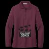 Women's Silk Touch Long Sleeve Polo Thumbnail