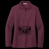 Women's Silk Touch Long Sleeve Polo Thumbnail