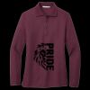 Women's Silk Touch Long Sleeve Polo Thumbnail