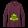 Women's Silk Touch Long Sleeve Polo Thumbnail