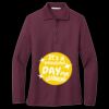 Women's Silk Touch Long Sleeve Polo Thumbnail